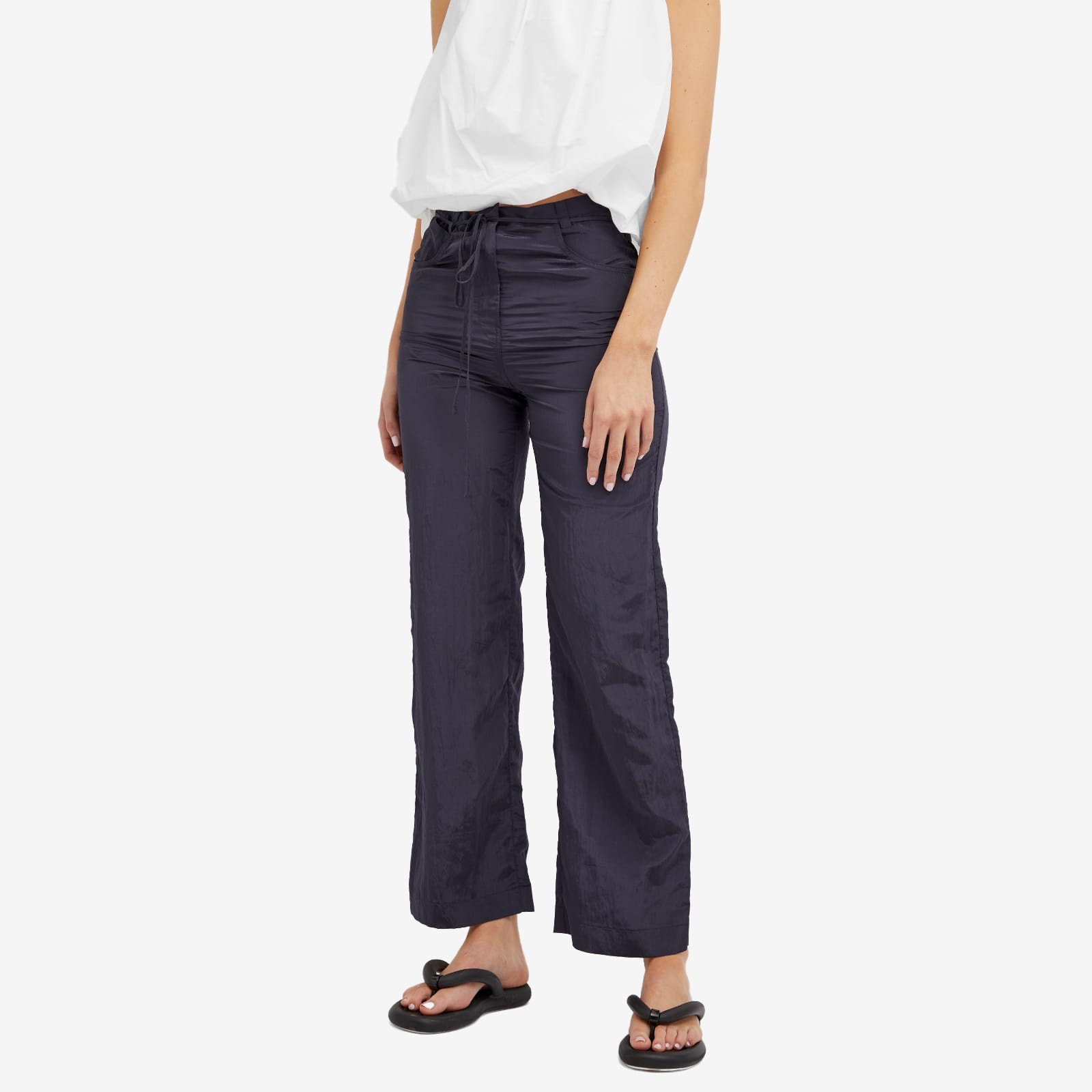 Low Classic Crinkle Slim Fit Pants - 2