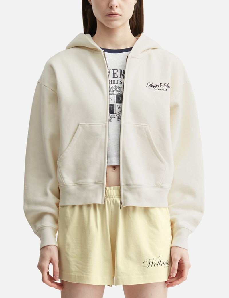 VENDOME LA EMBROIDERED ZIP HOODIE 3