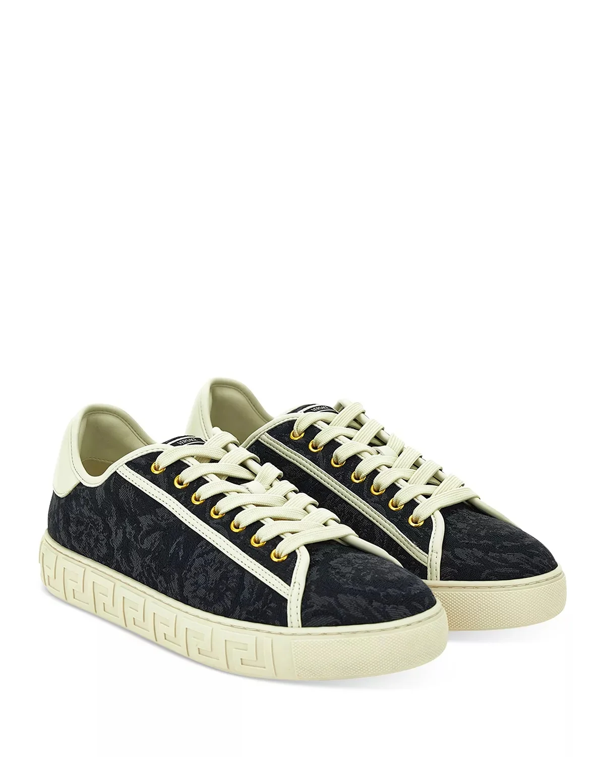 Men's Lace Up Low Top Sneakers - 1