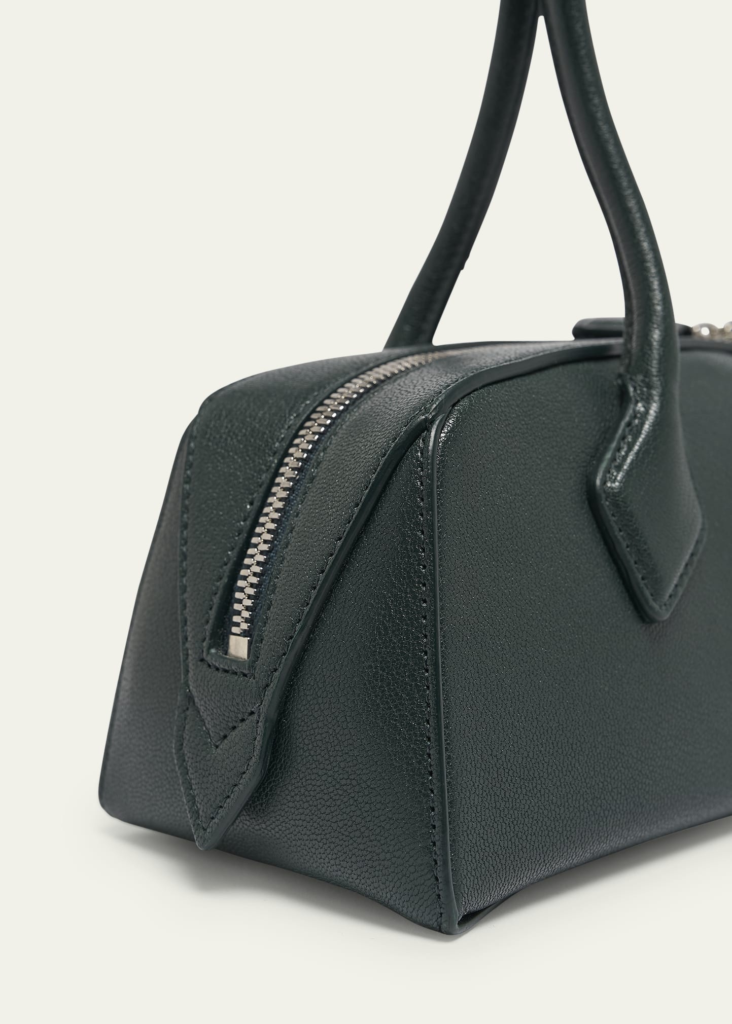 Le Teckel Medium Shoulder Bag in Goatskin - 5