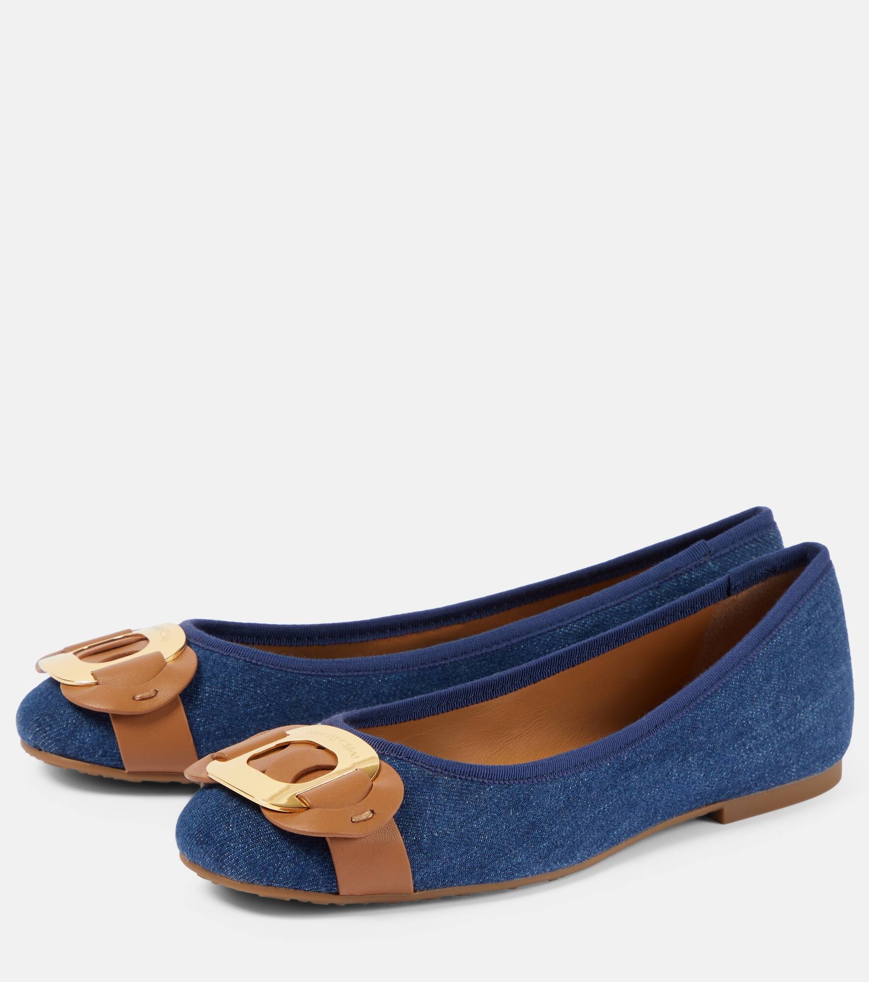 Chany denim ballet flats - 5