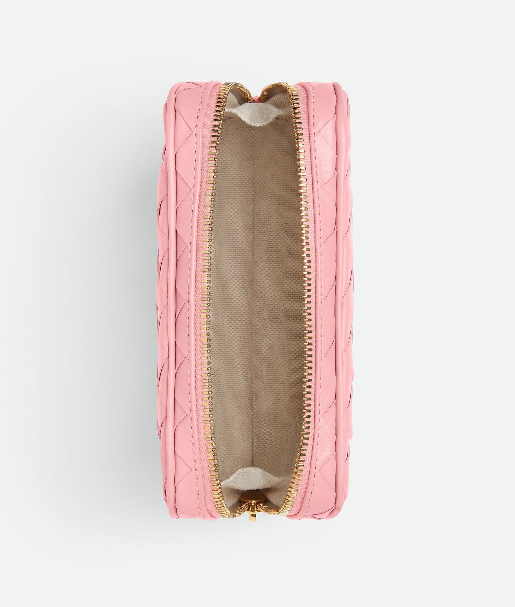 Small Intrecciato Zippered Pouch - 3
