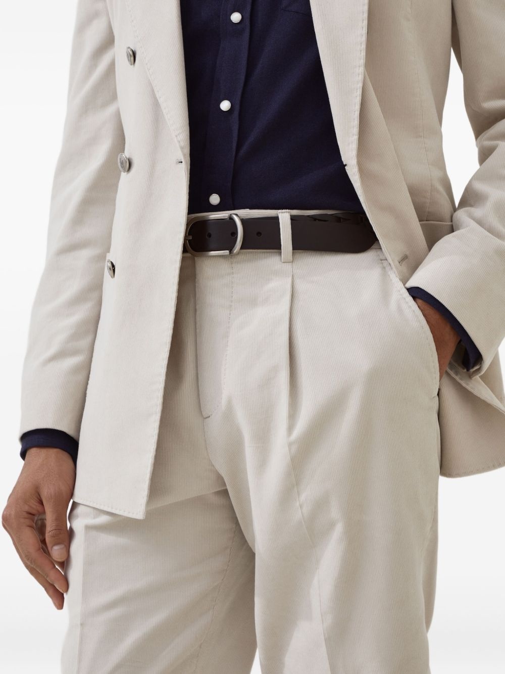 pleated tailored trousers - 5