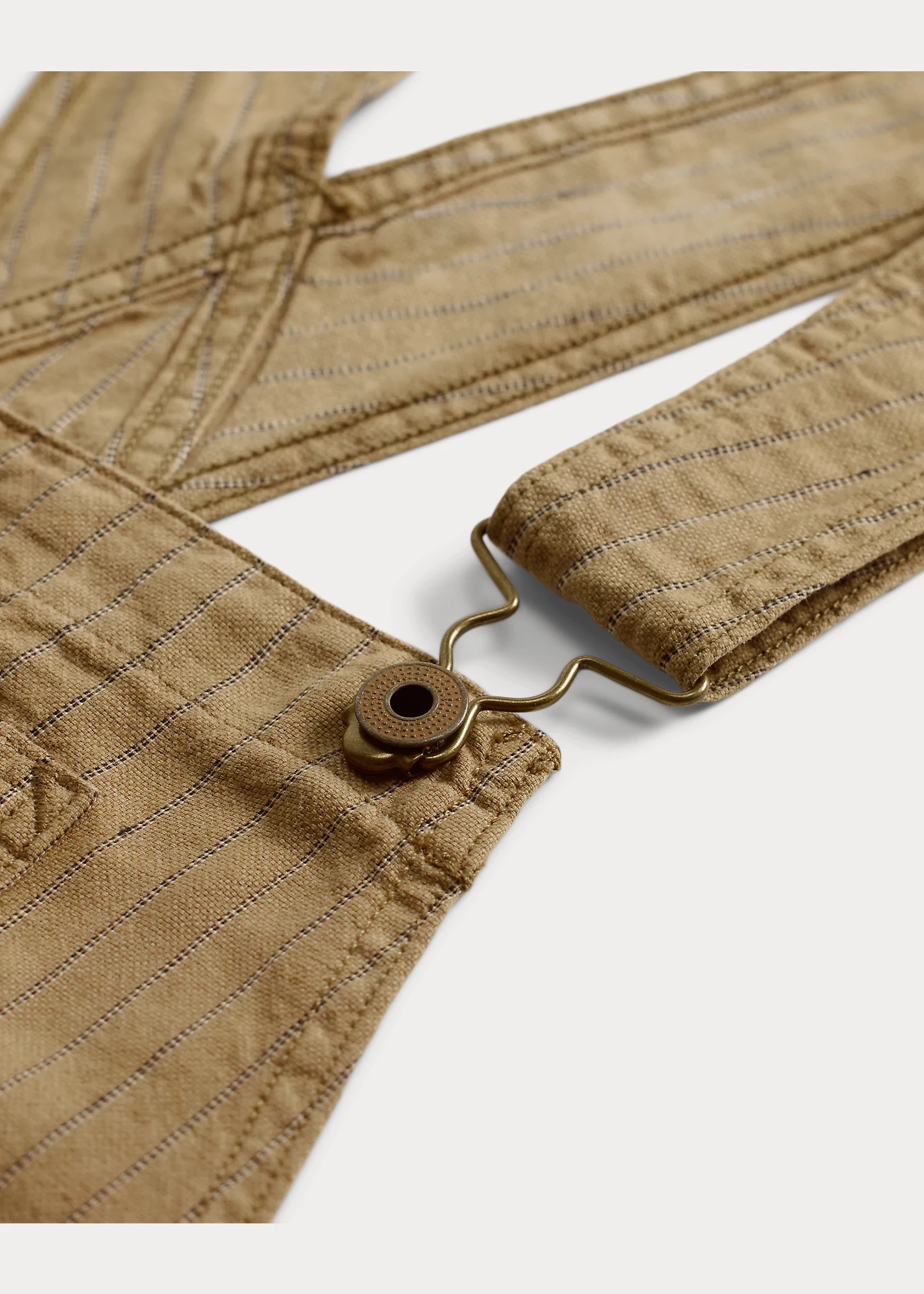 Striped Linen-Cotton Overall - 3