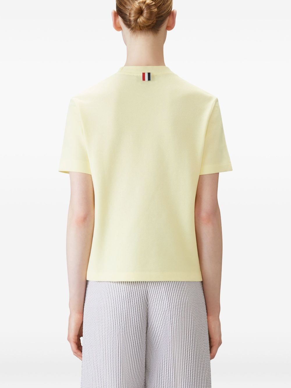 4-Bar stripe-detail T-shirt - 4