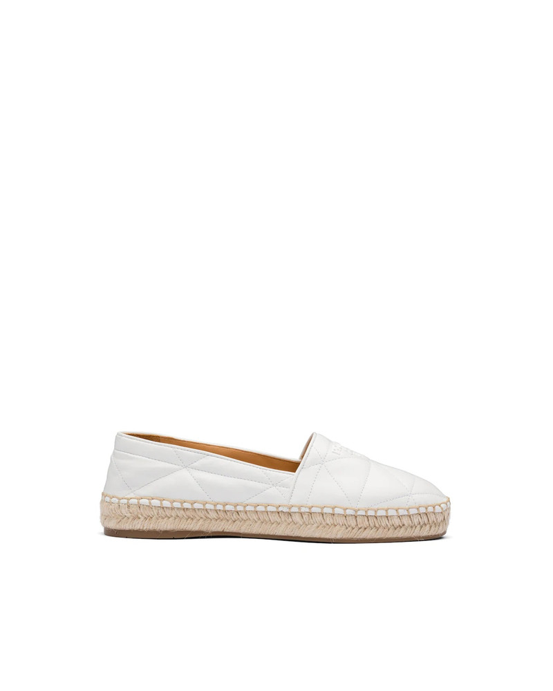 Nappa leather espadrilles 1