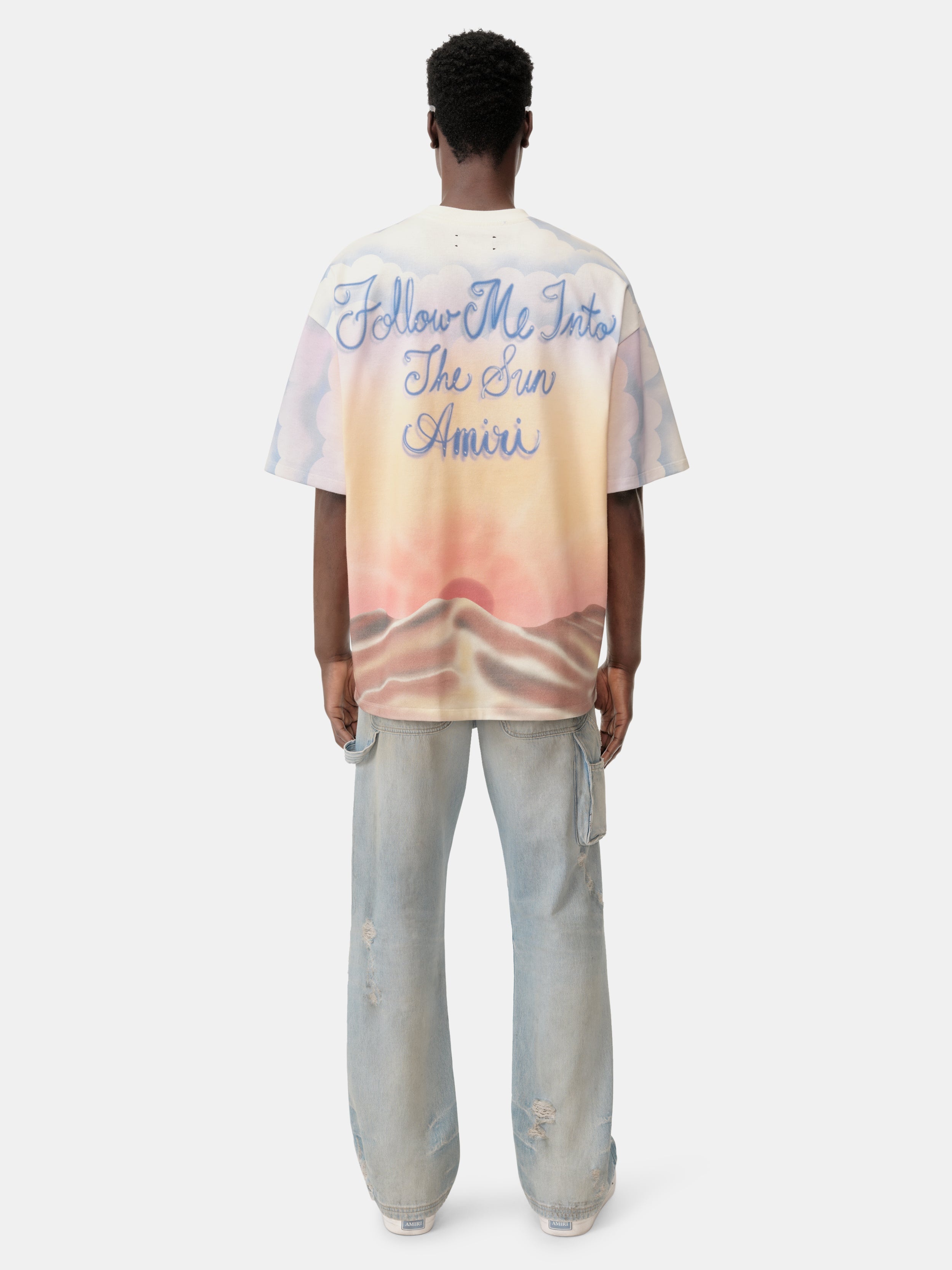 FOLLOW ME OVERSIZED TEE - 2