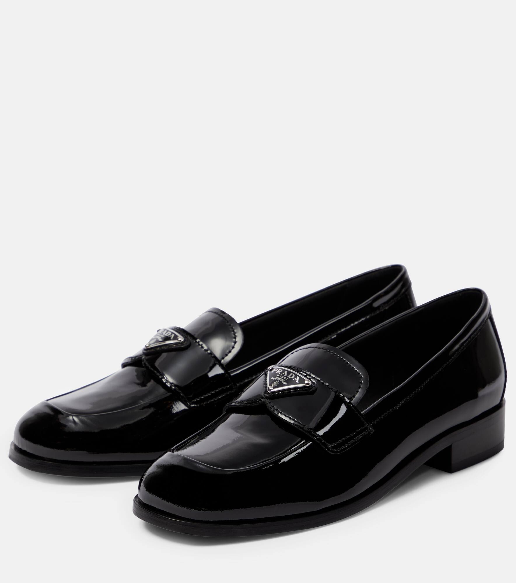 Patent leather loafers - 5