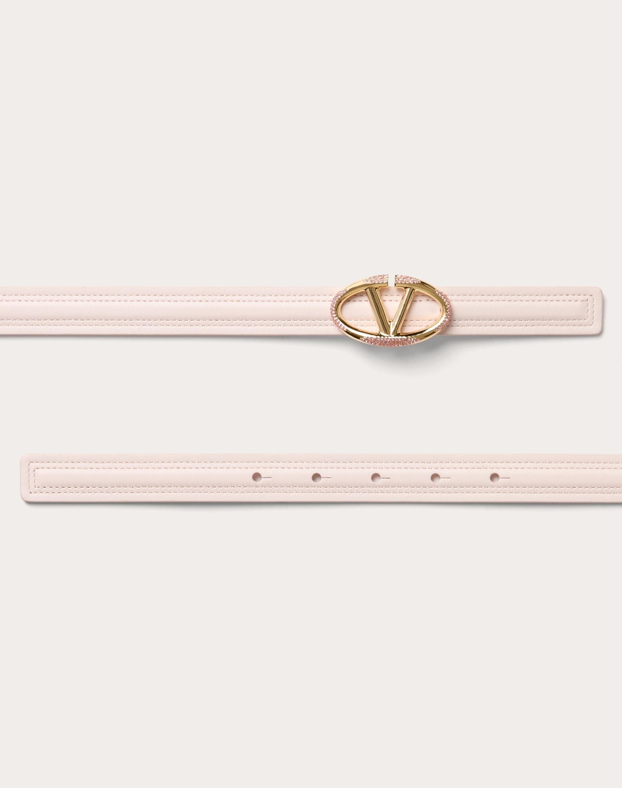 THE BOLD EDITION VLOGO SHINY CALFSKIN BELT 20 MM - 3