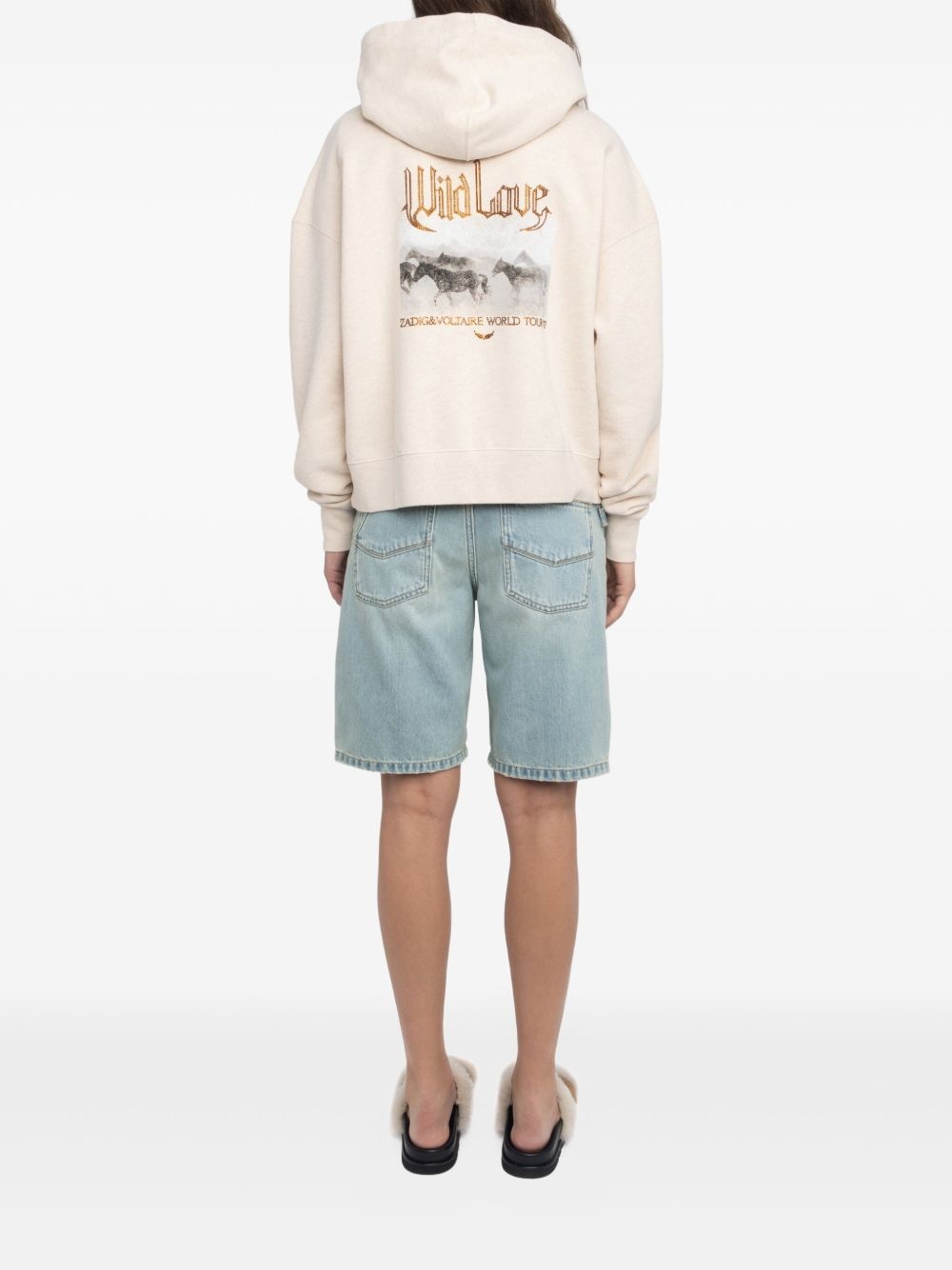 zip-front hoodie - 3