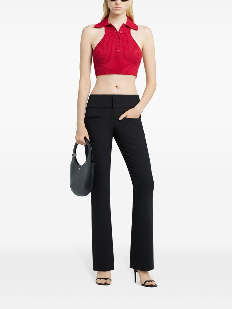 courrèges scuba-knit tank top outlook