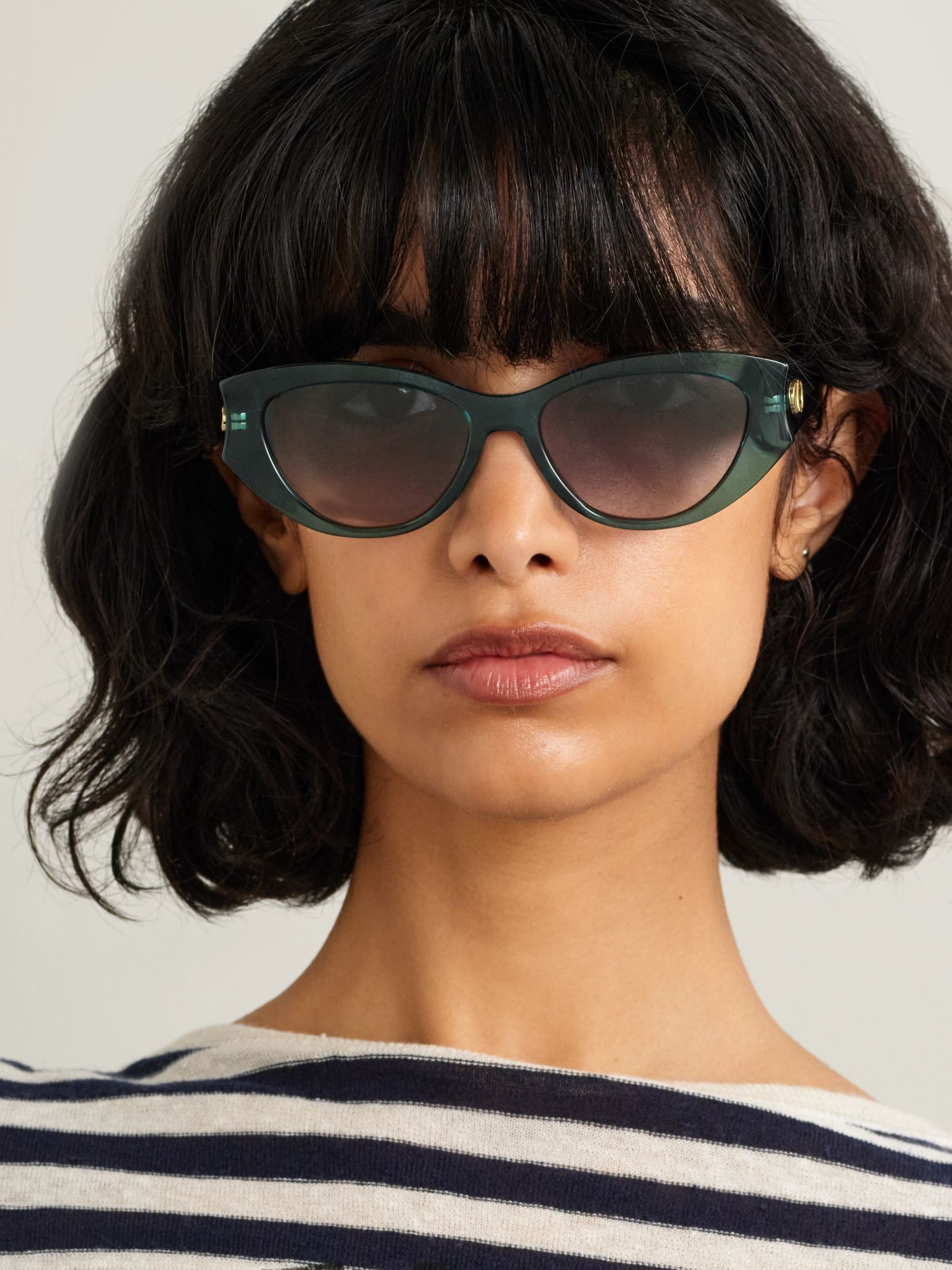 DiorGlow B1I cat-eye acetate sunglasses Turquoise - 2