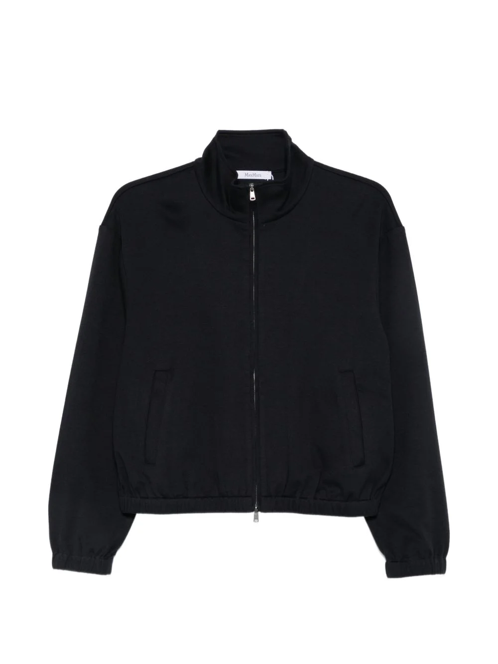 zip-up jersey jacket - 1