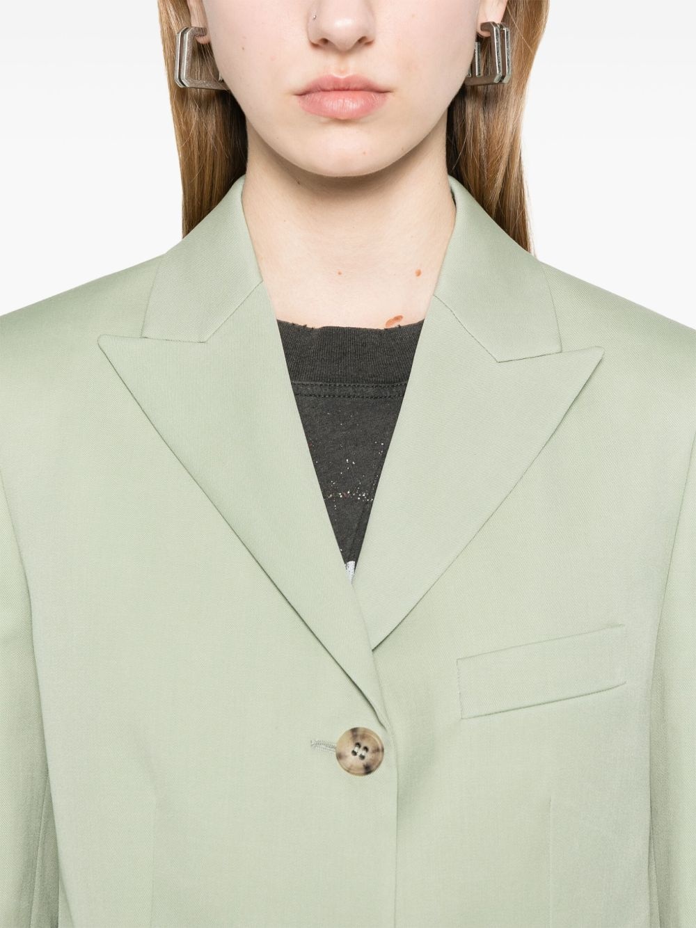 wool blazer - 5