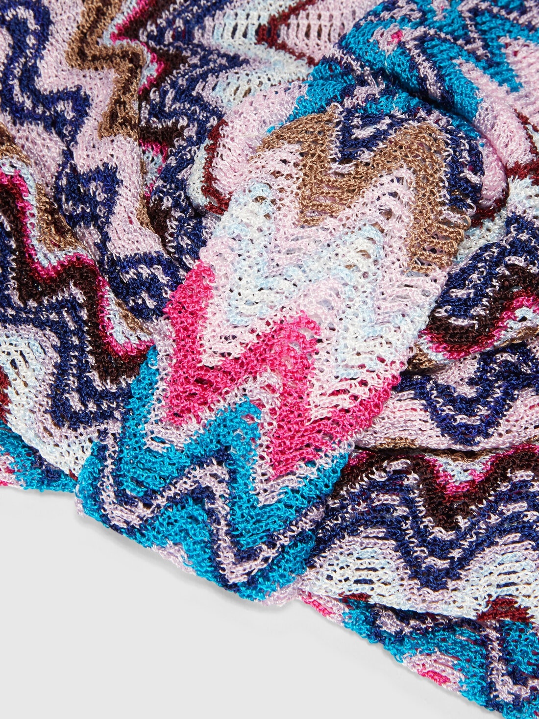 Chevron viscose turban - 2