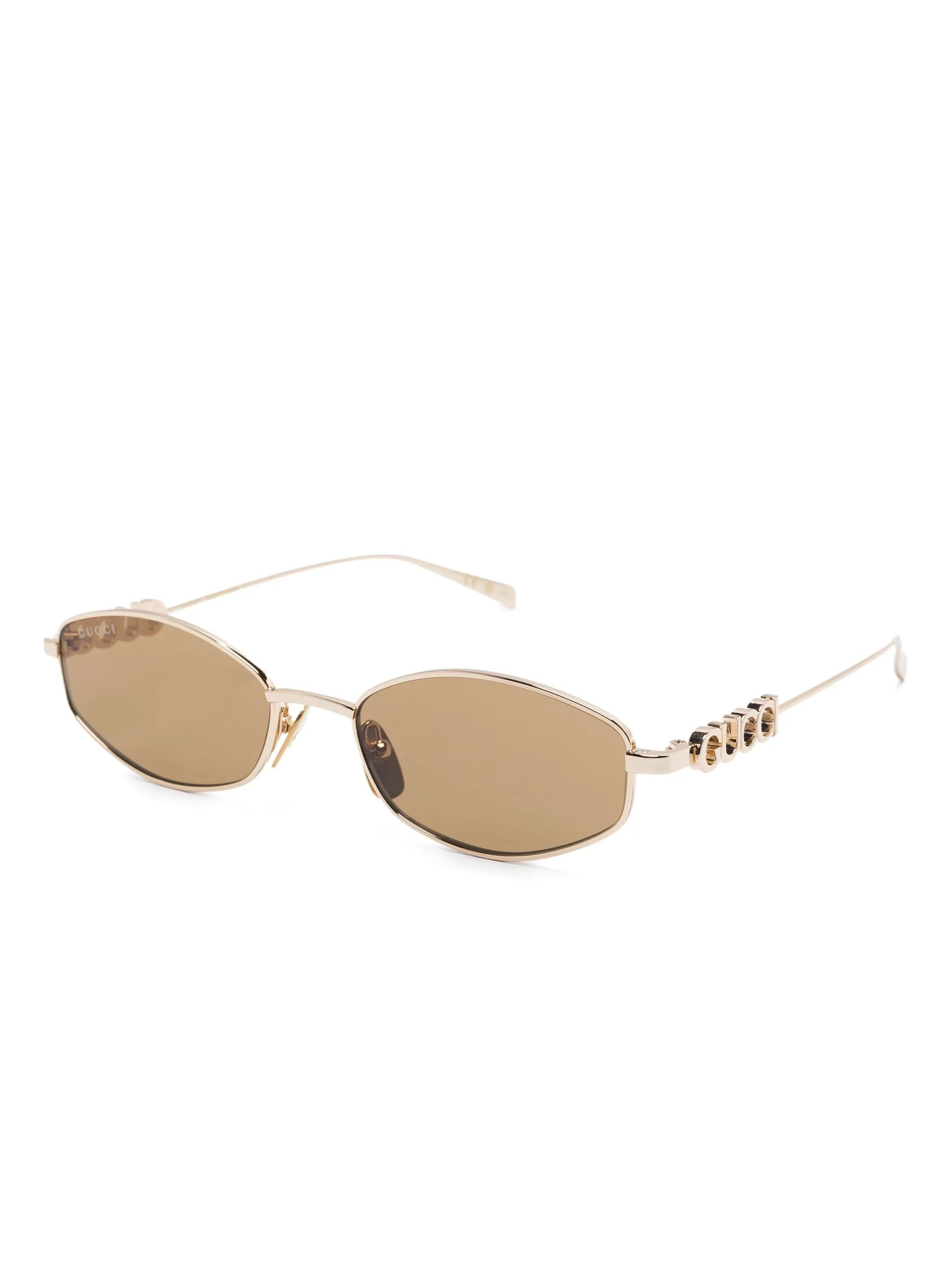 Oval-frame Sunglasses - 3