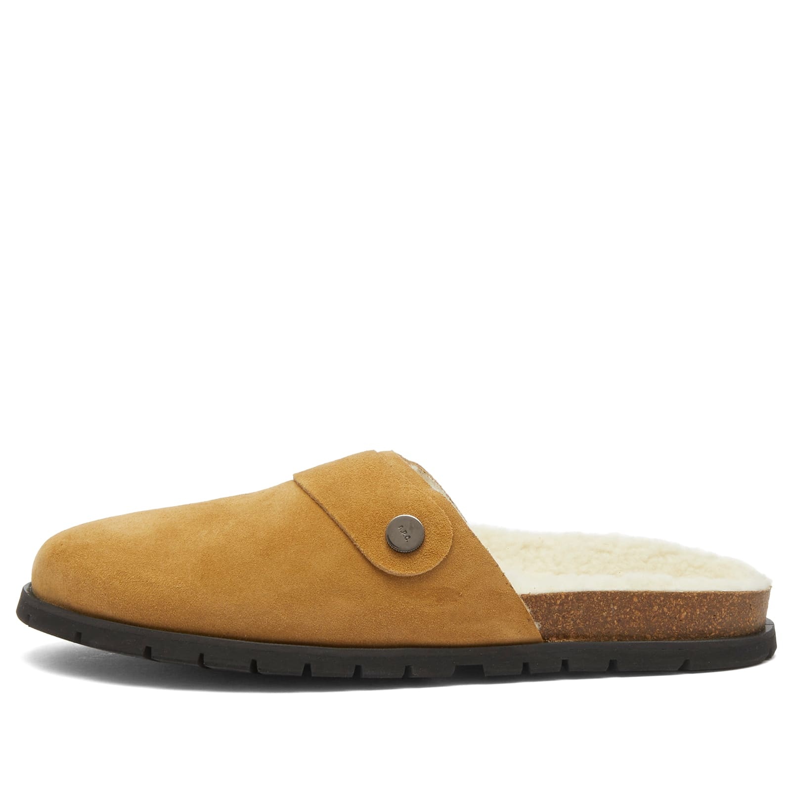 A.P.C. Danny Suede Mule - 1