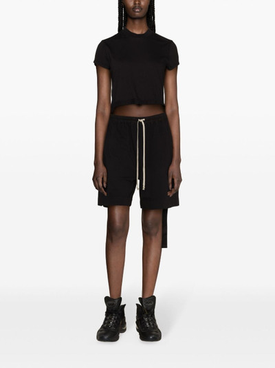 Rick Owens DRKSHDW Level cotton cropped T-shirt outlook