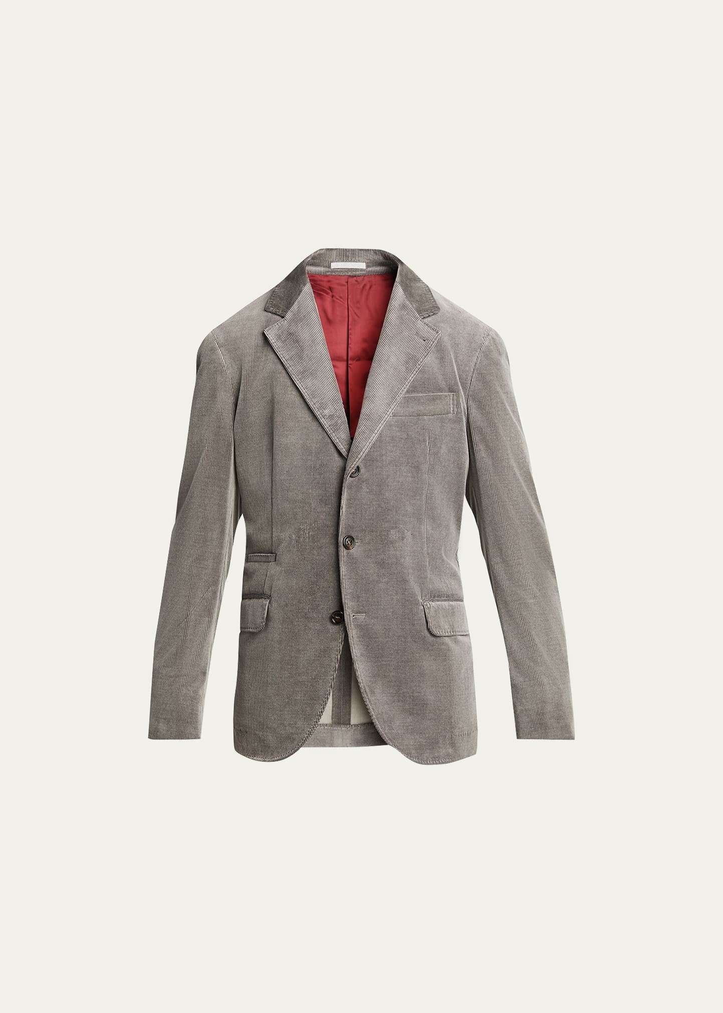 Men's Fine Corduroy 3-Patch Suit - 1