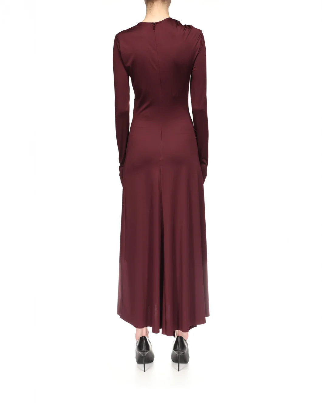 TWIST ARMHOLE DETAIL MIDI DRESS - 3