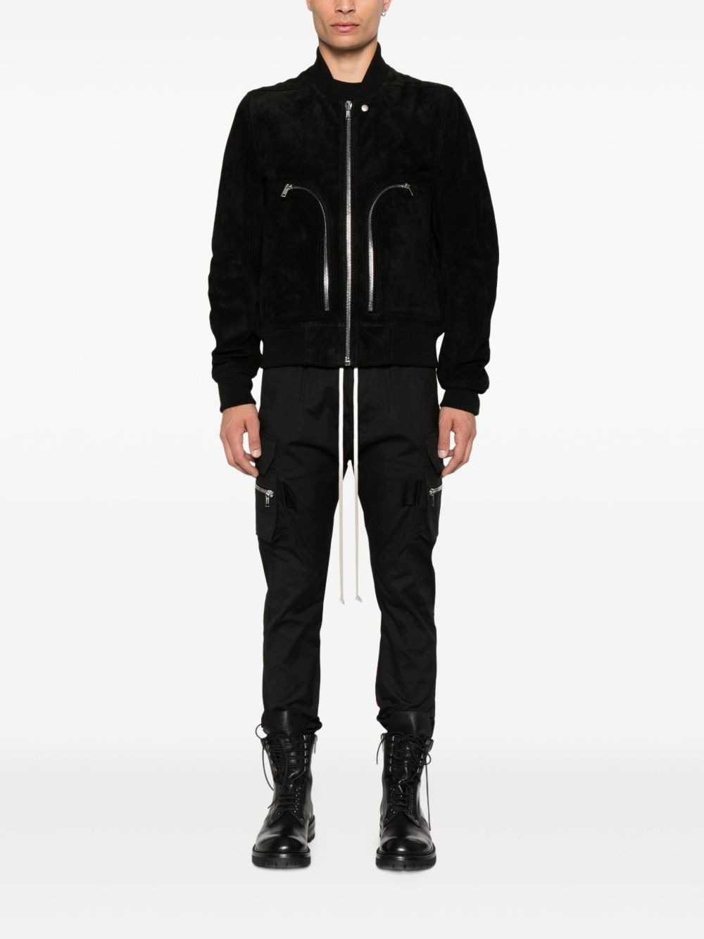 Bauhaus leather bomber jacket - 2