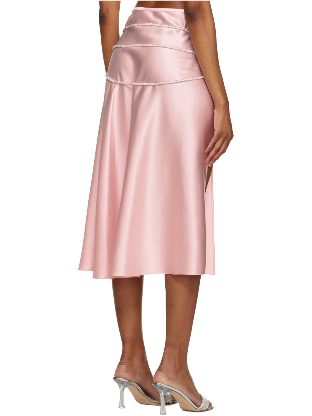Pink Laetitia Midi Skirt - 3