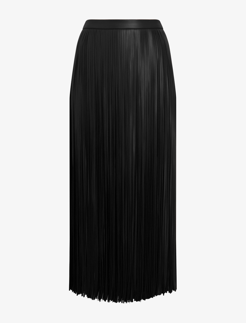 Veda Skirt in Faux Leather Fringe 1