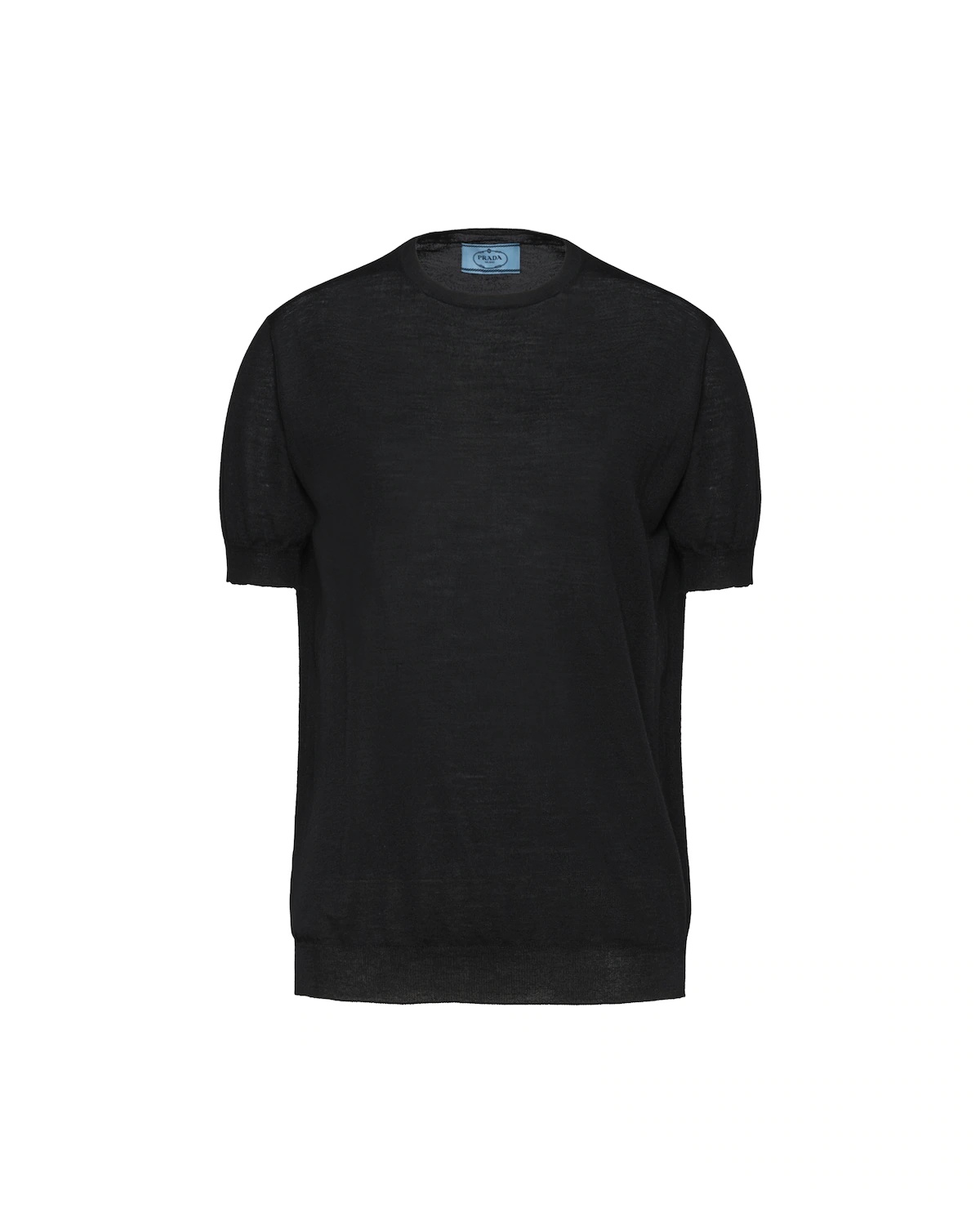 Worsted wool knitted Tshirt - 1