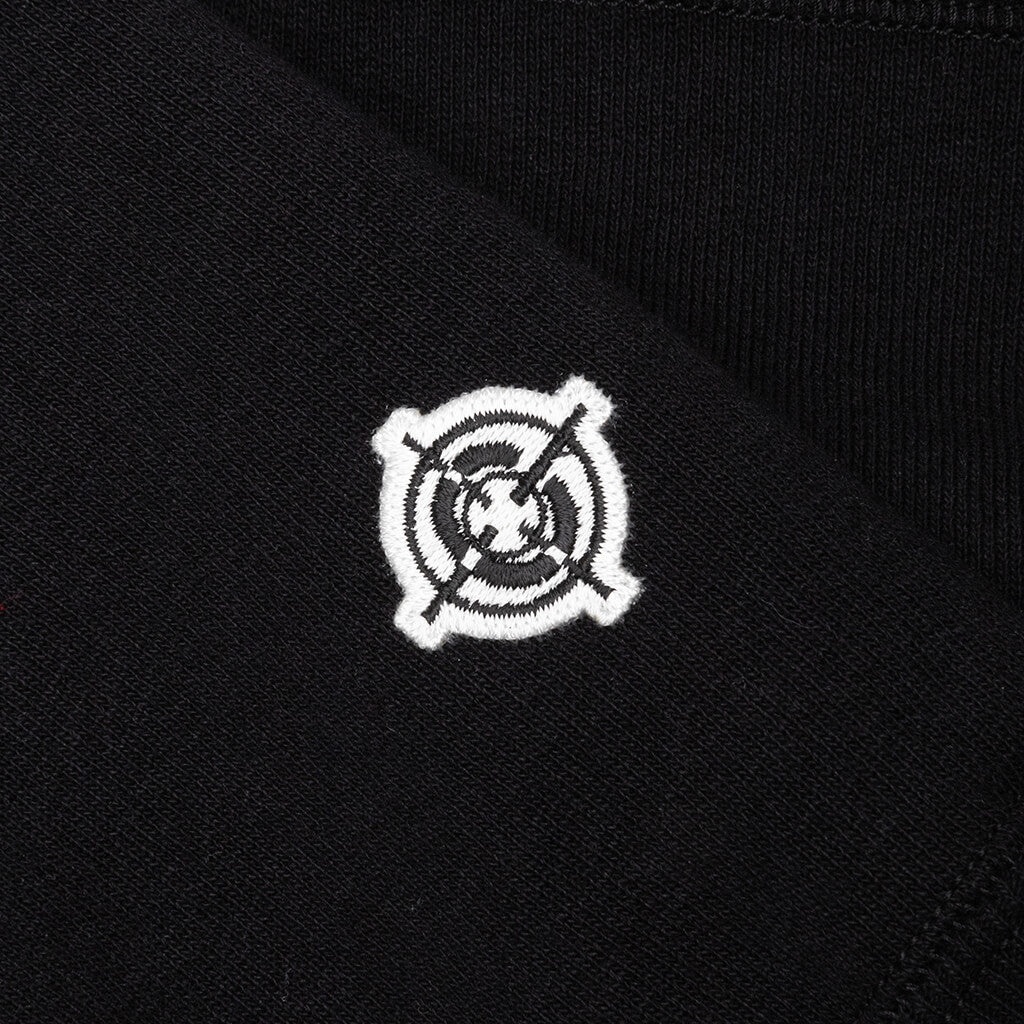 CLF TARGET HOODIE - BLACK - 4