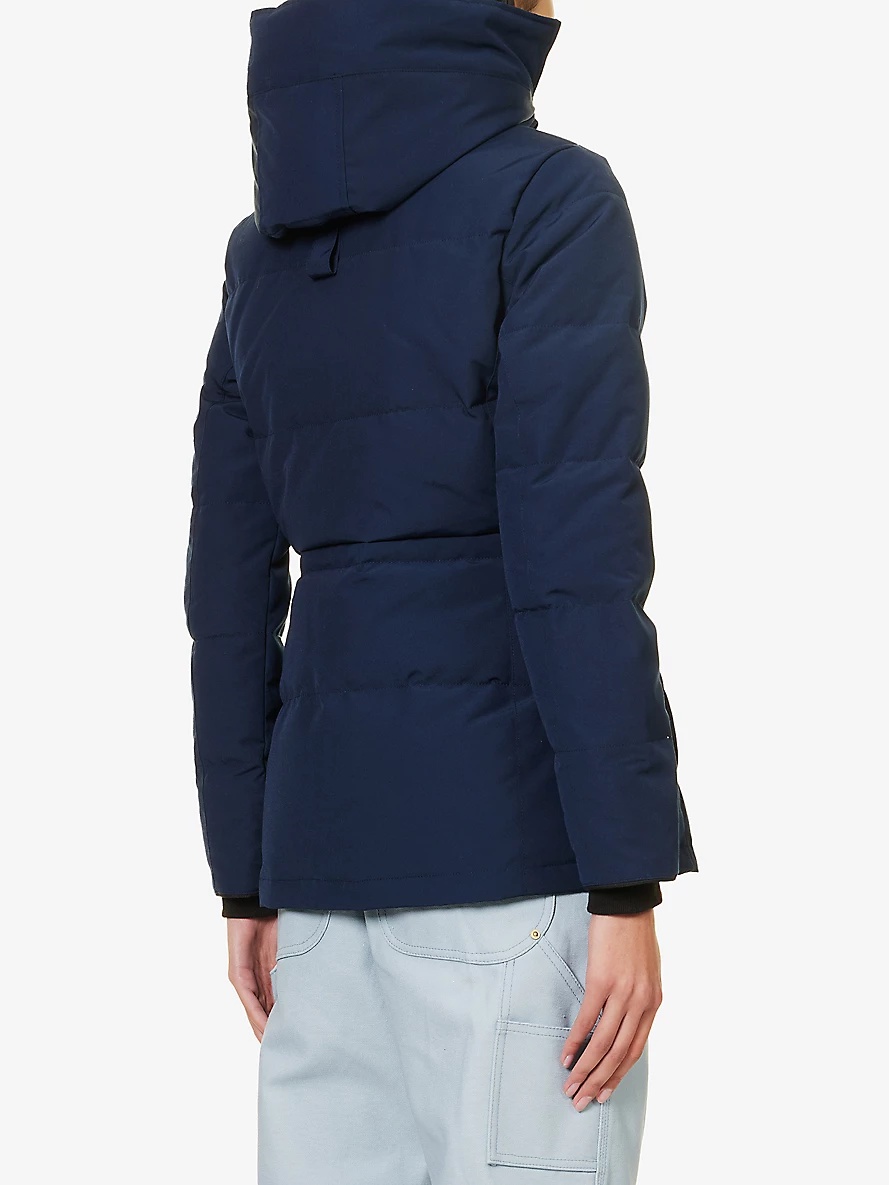 Chelsea hooded shell-down parka jacket - 4