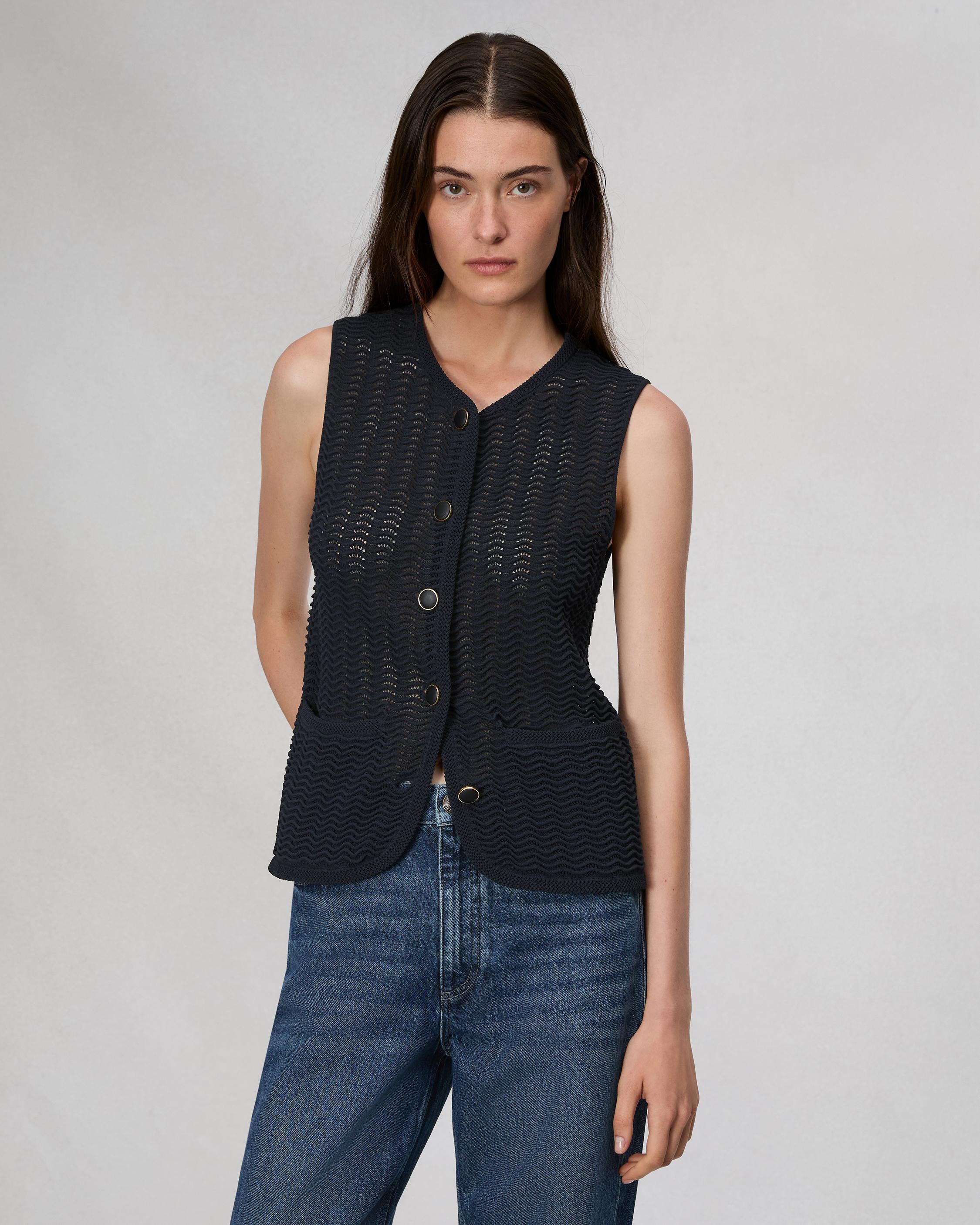 Elisa Cotton Vest - 2