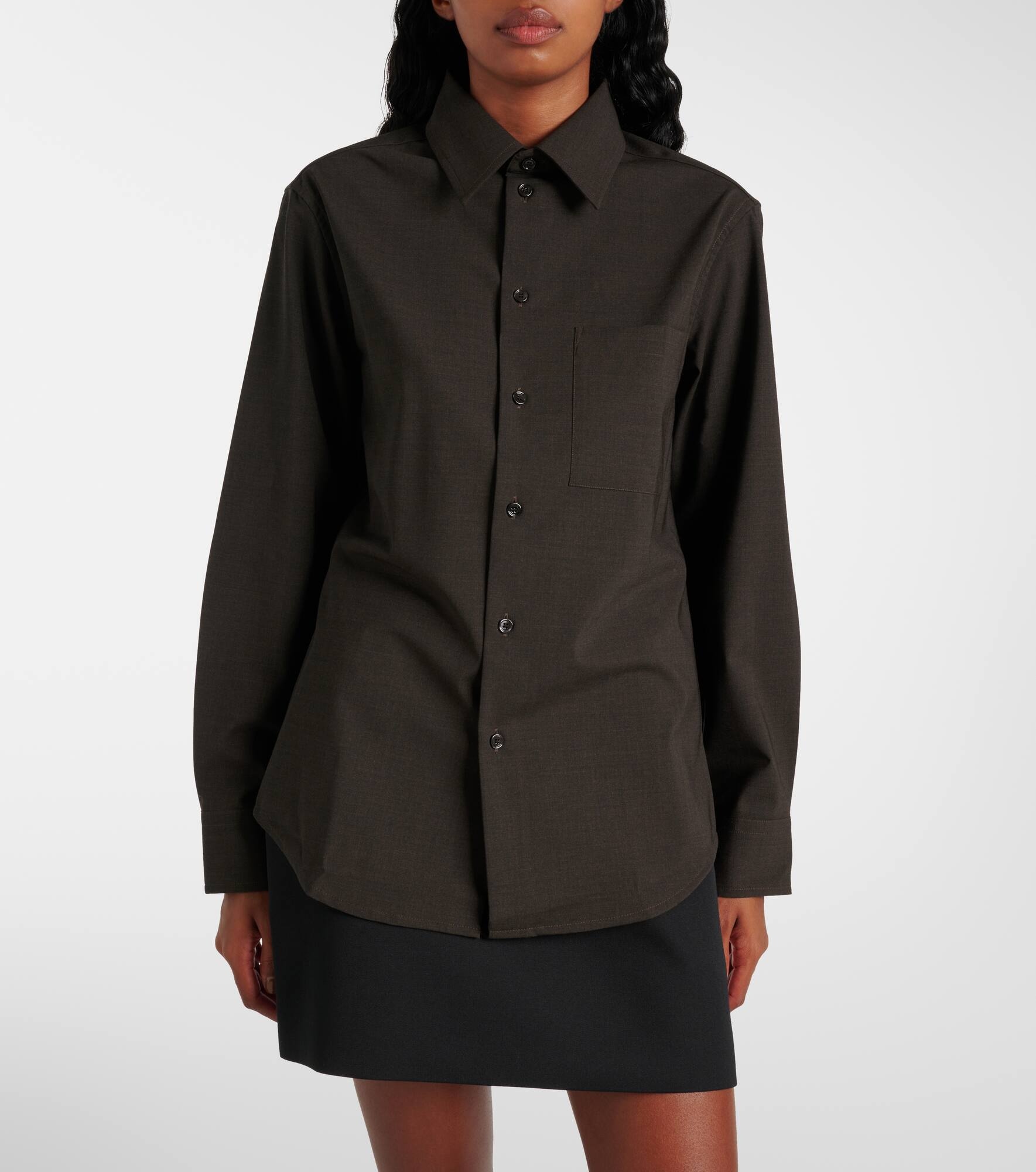 Wool-blend shirt - 4