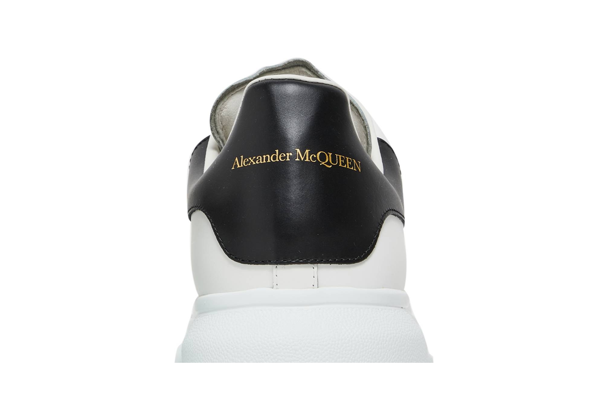 Alexander McQueen Oversized Sneaker 'White Black' - 7