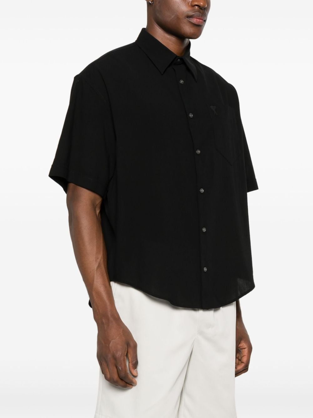 Ami de Coeur-embroidered shirt - 5
