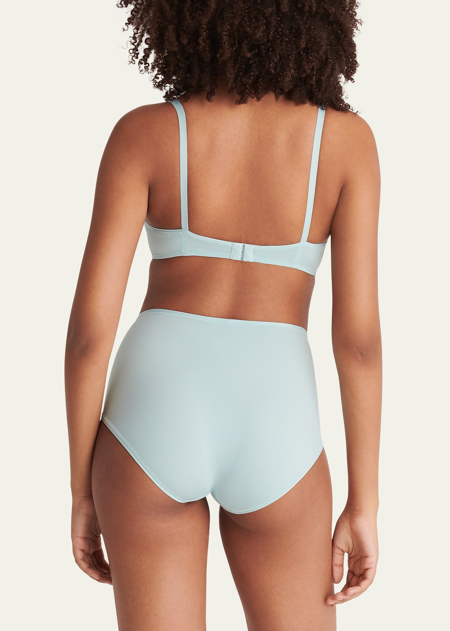 Brina Soyeuse High-Rise Recycled Jersey Briefs - 3