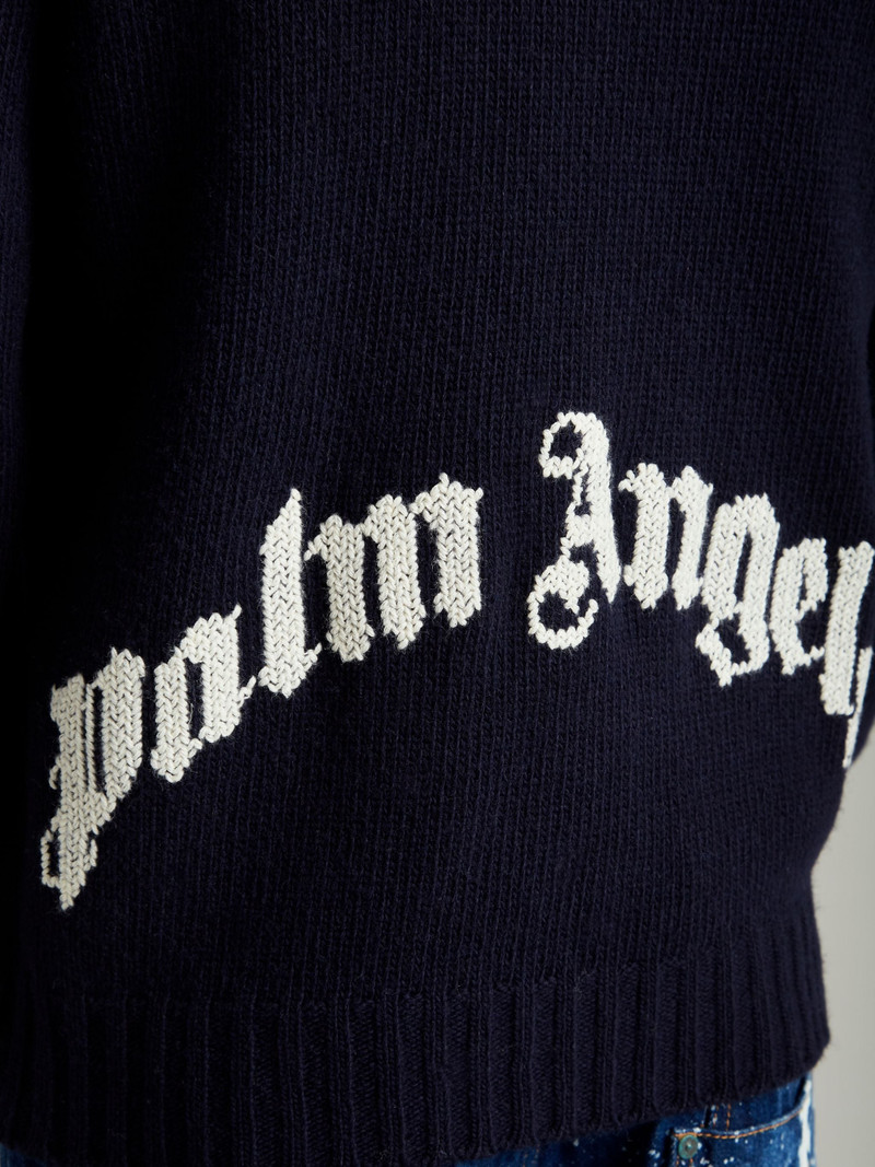 CURVED LOGO TURTLENECK SWEATER 8