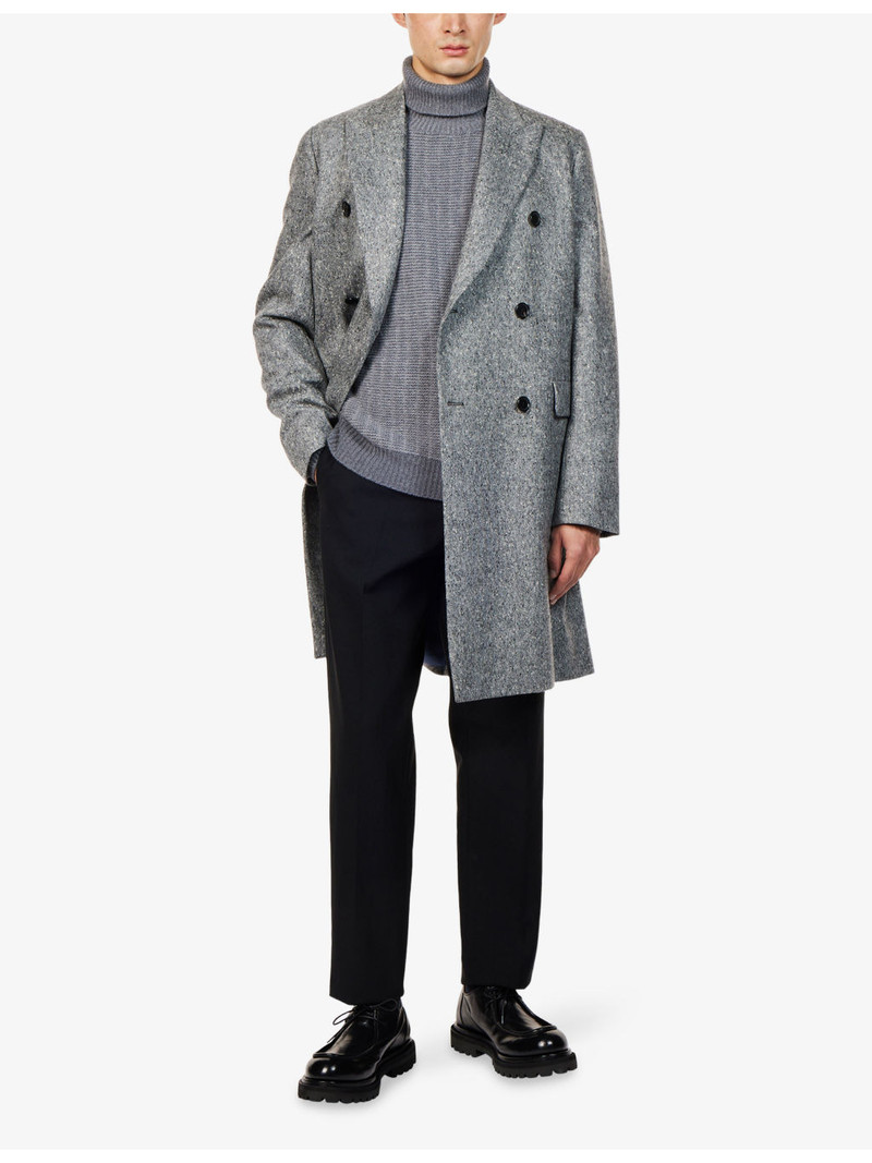 CORNELIANI Roll-Neck Wool And Cashmere Jumper outlook