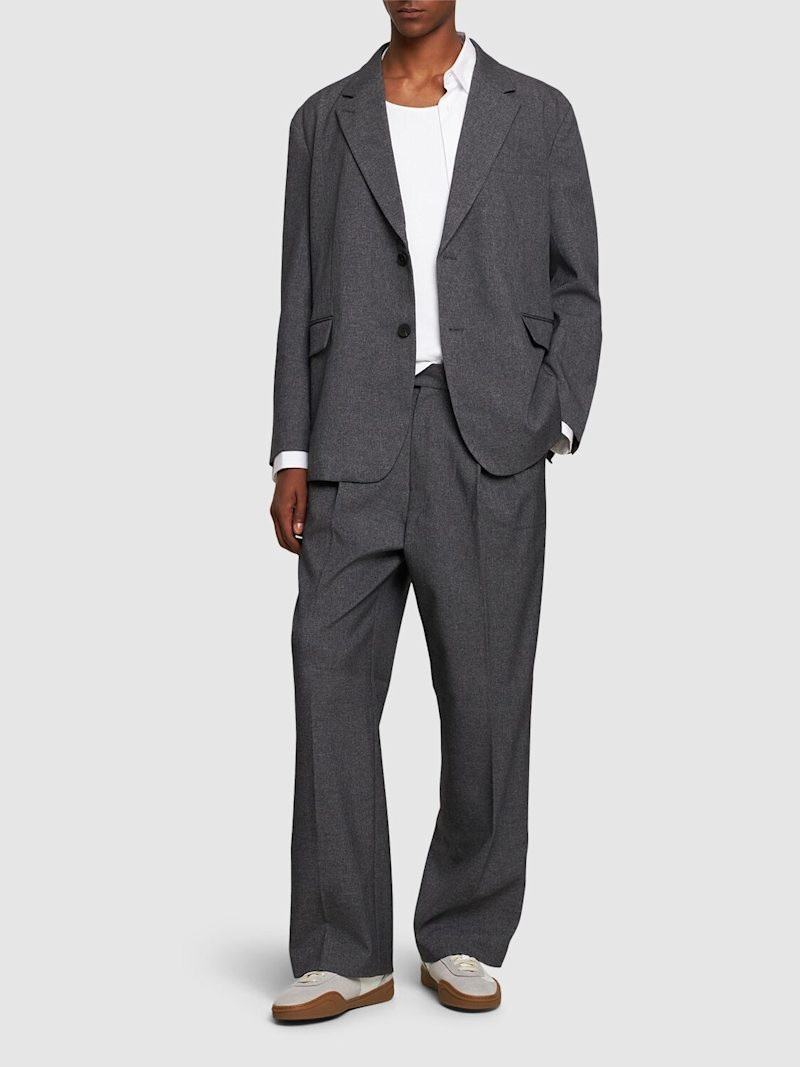 The Frankie Shop Beo tech blend blazer outlook
