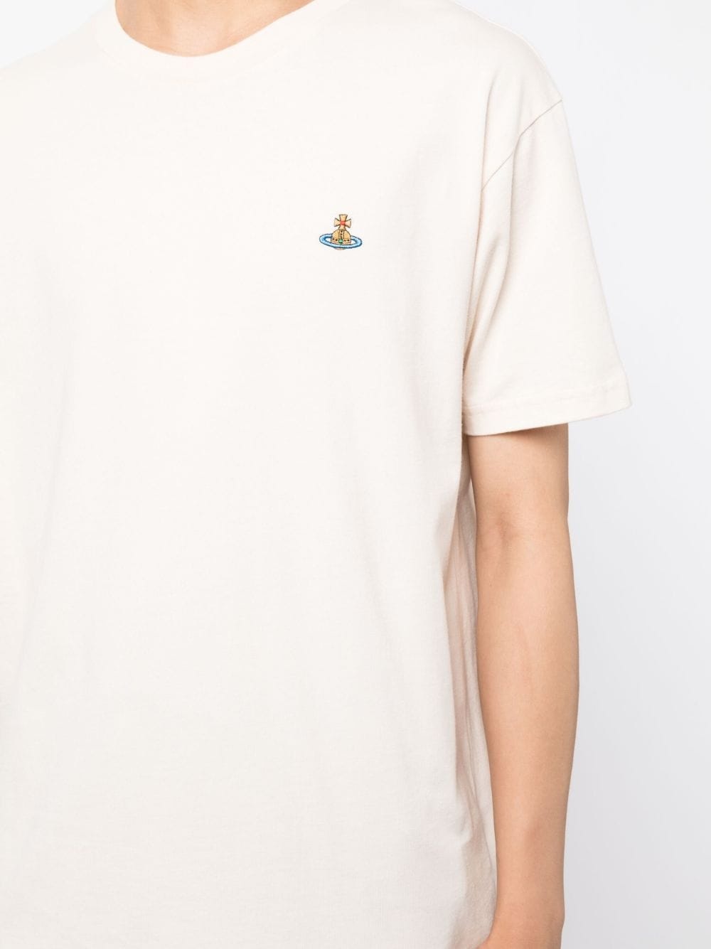 Orb logo-embroidered T-shirt - 5