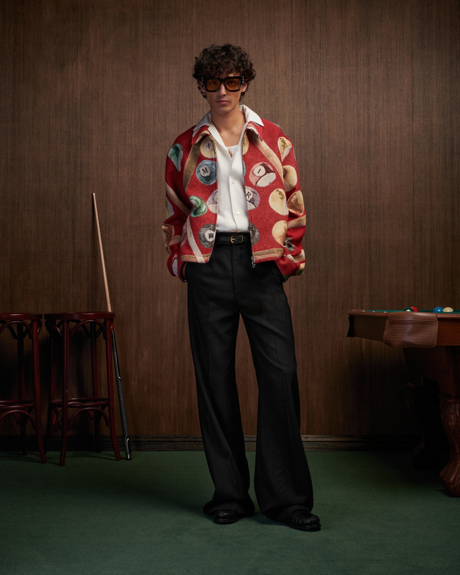 BILLIARDS TAPESTRY BLOUSON - 2