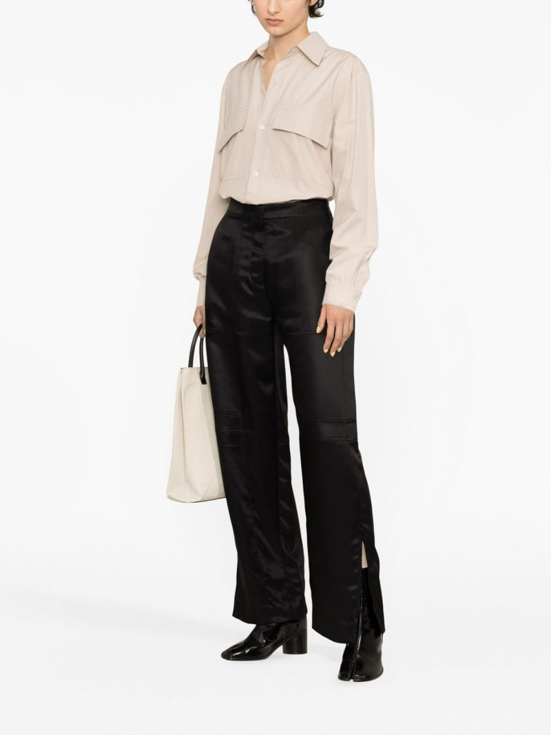 Jil Sander high-waist straight-leg trousers outlook