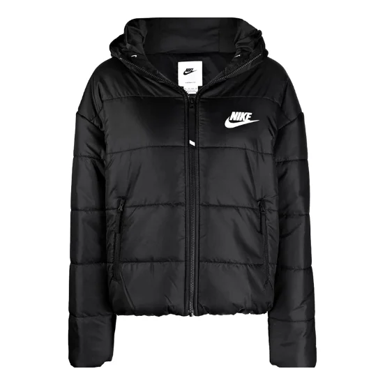 (WMNS) Nike Sportswear Therma-Fit Repel Hooded Puffer Jacket 'Black' DJ6995-010 - 1