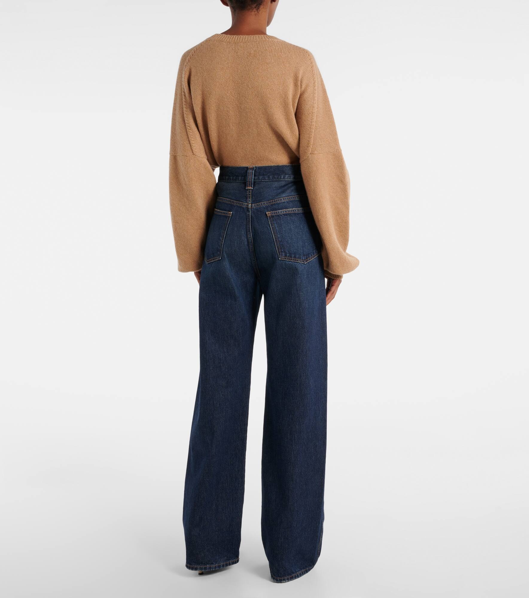 Bonnie high-rise wide-leg jeans - 3