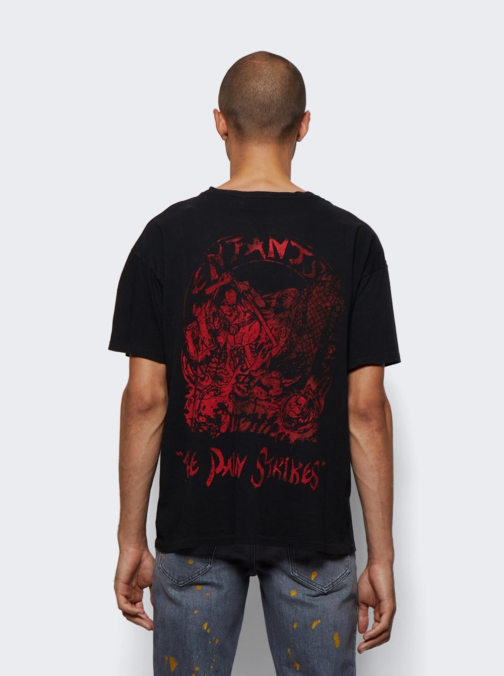 Sick Of It All T-shirt Faded Black Red - 5