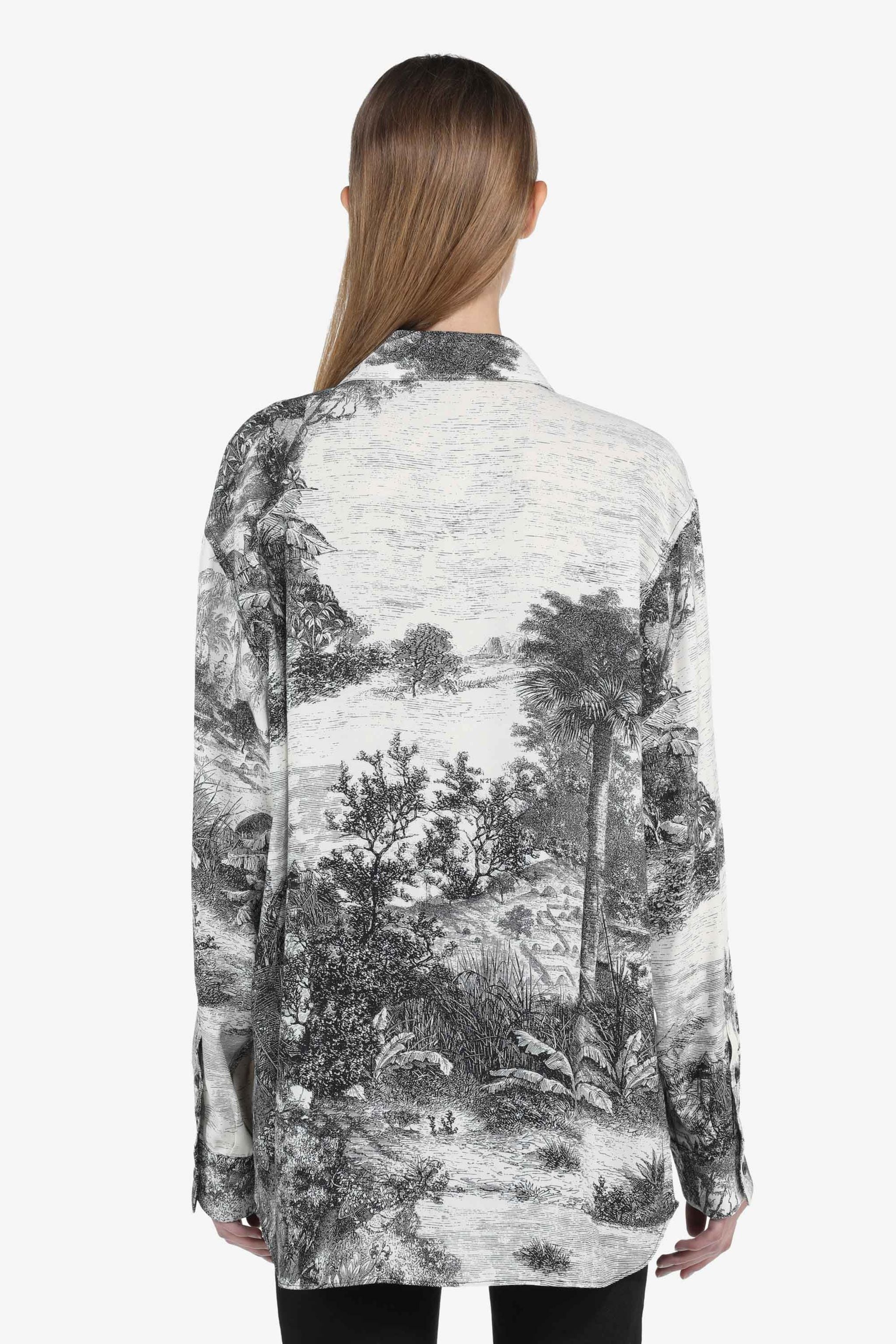 LANDSCAPE-PRINT SHIRT - 2