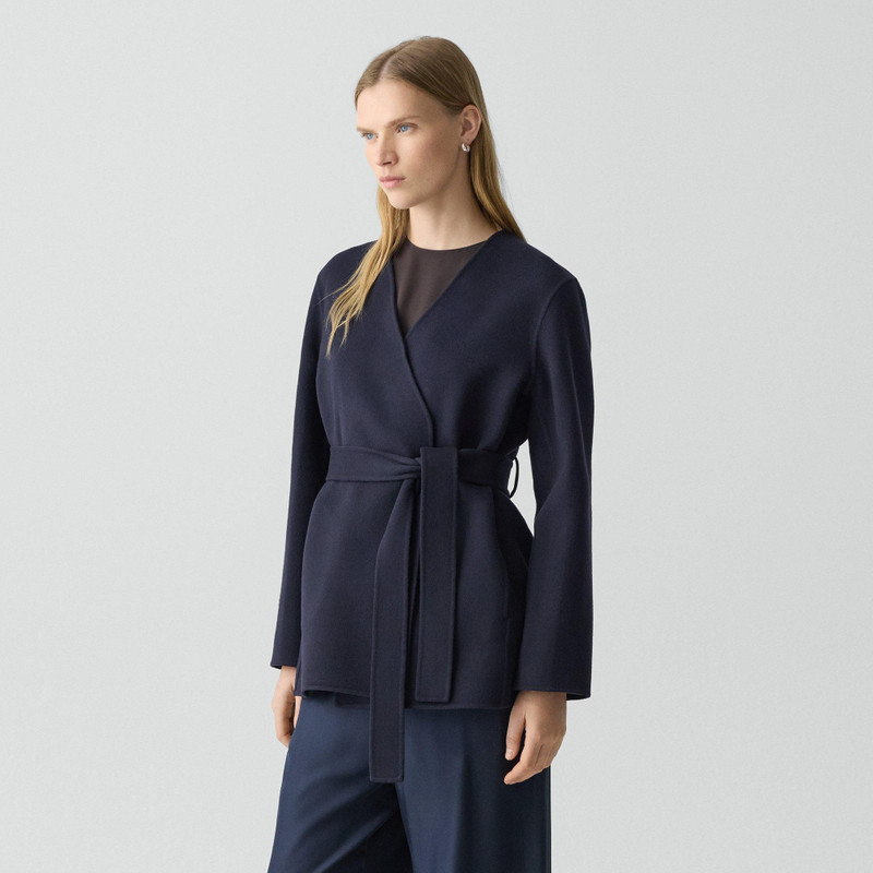 Cardigan Jacket in Double-Face Wool-Cashmere 3