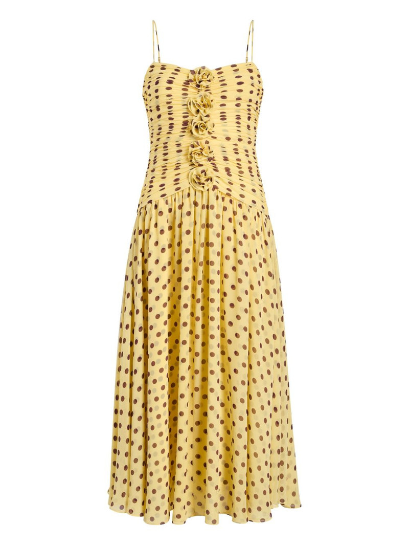 polka dot floral camille dress 1