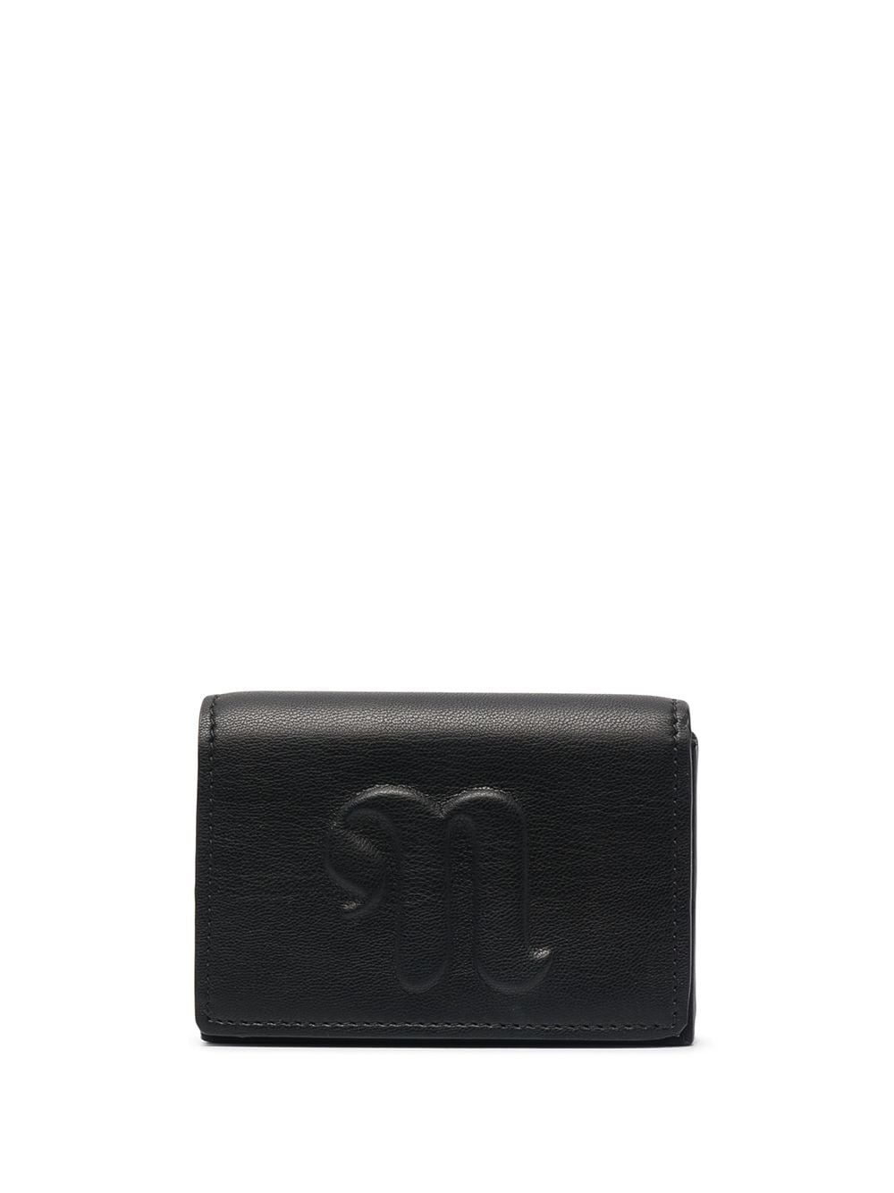 embossed-logo wallet - 1