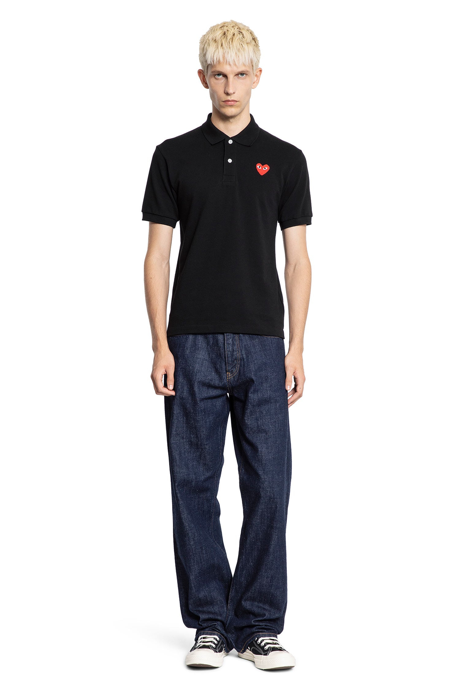 Heart-Cotton-Polo-Shirt - 4