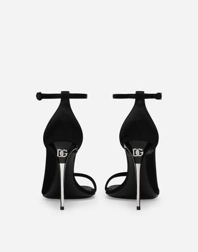 Dolce & Gabbana Satin sandals outlook